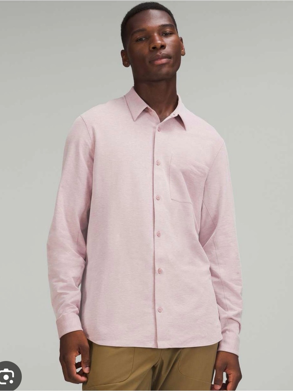 Lululemon men’s commission long-sleeve shirt